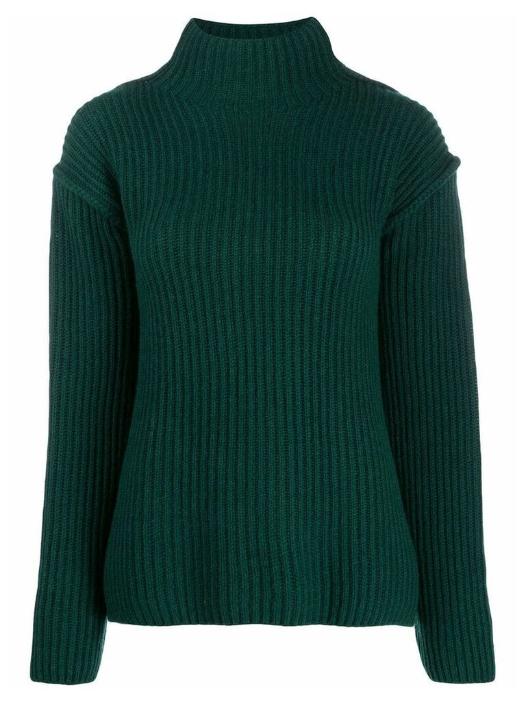 Tory Burch ribbed knit sweater - Green