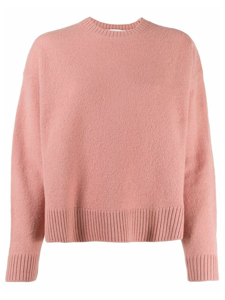 Hope long-sleeve flared sweater - PINK