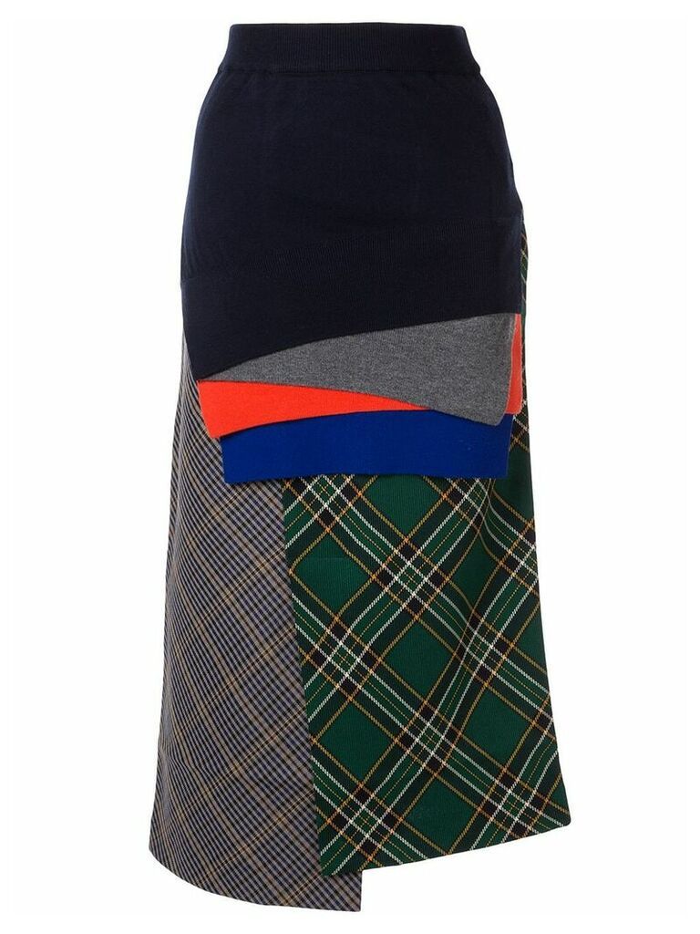 Enföld layered midi skirt - Multicolour