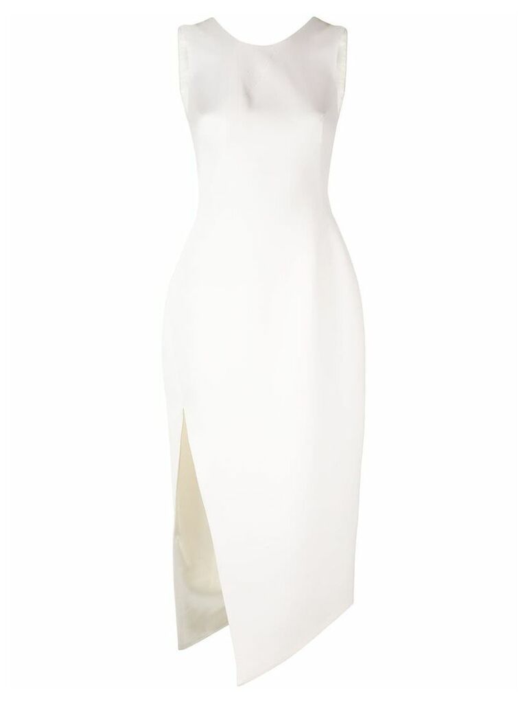 Maticevski Xenon asymmetric dress - White