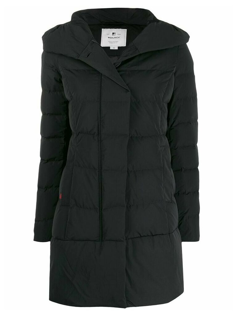 Woolrich hooded padded parka - Black