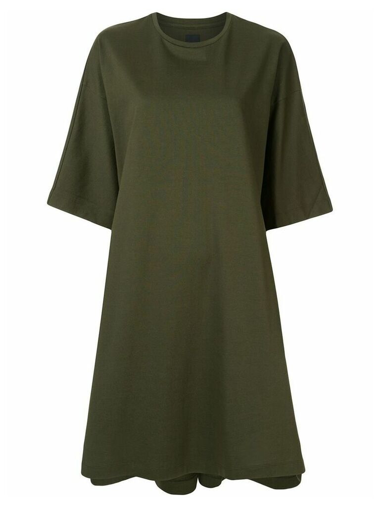 Juun.J Synthesize oversized T-shirt dress - Green