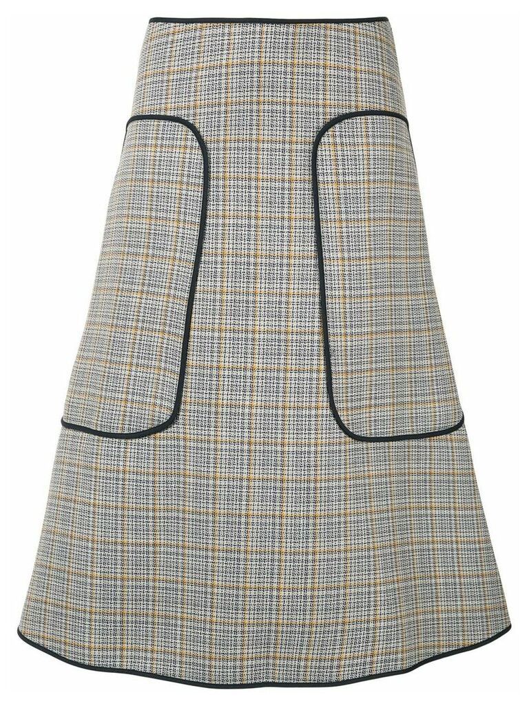 Sofie D'hoore Witch check skirt - Grey