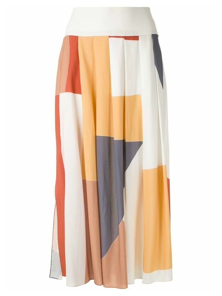 Alcaçuz Mundial printed skirt - Multicolour