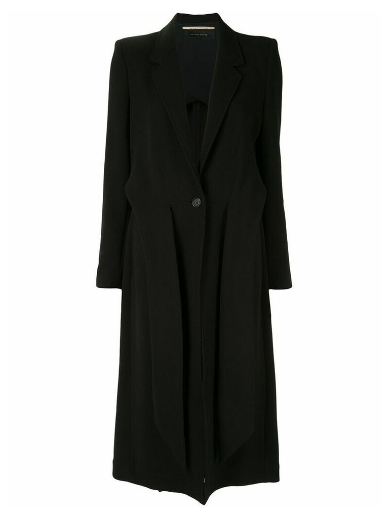 Roland Mouret Hollywell relaxed fit coat - Black