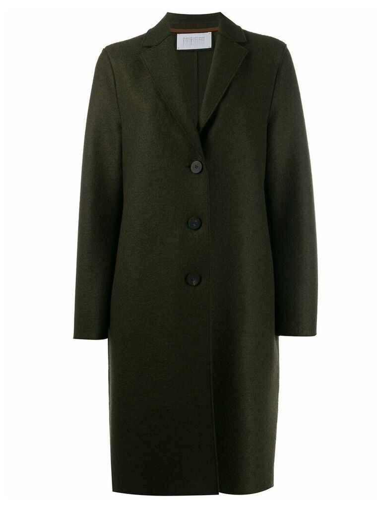 Harris Wharf London single breasted coat - Green