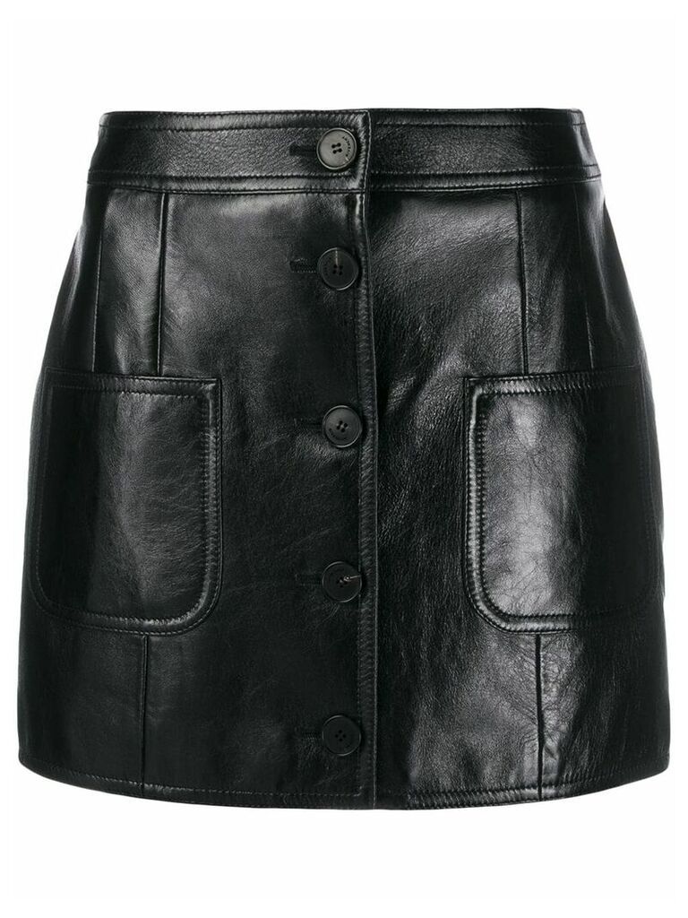 Givenchy buttoned-up short skirt - Black