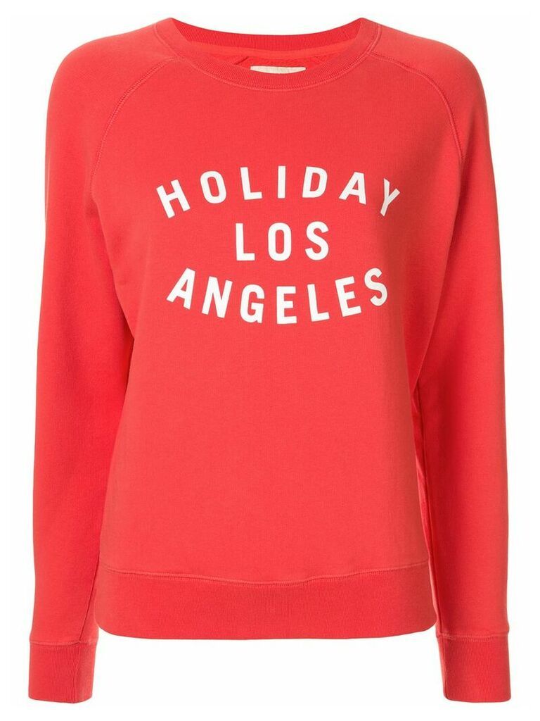 Holiday Los Angeles logo sweatshirt - ORANGE