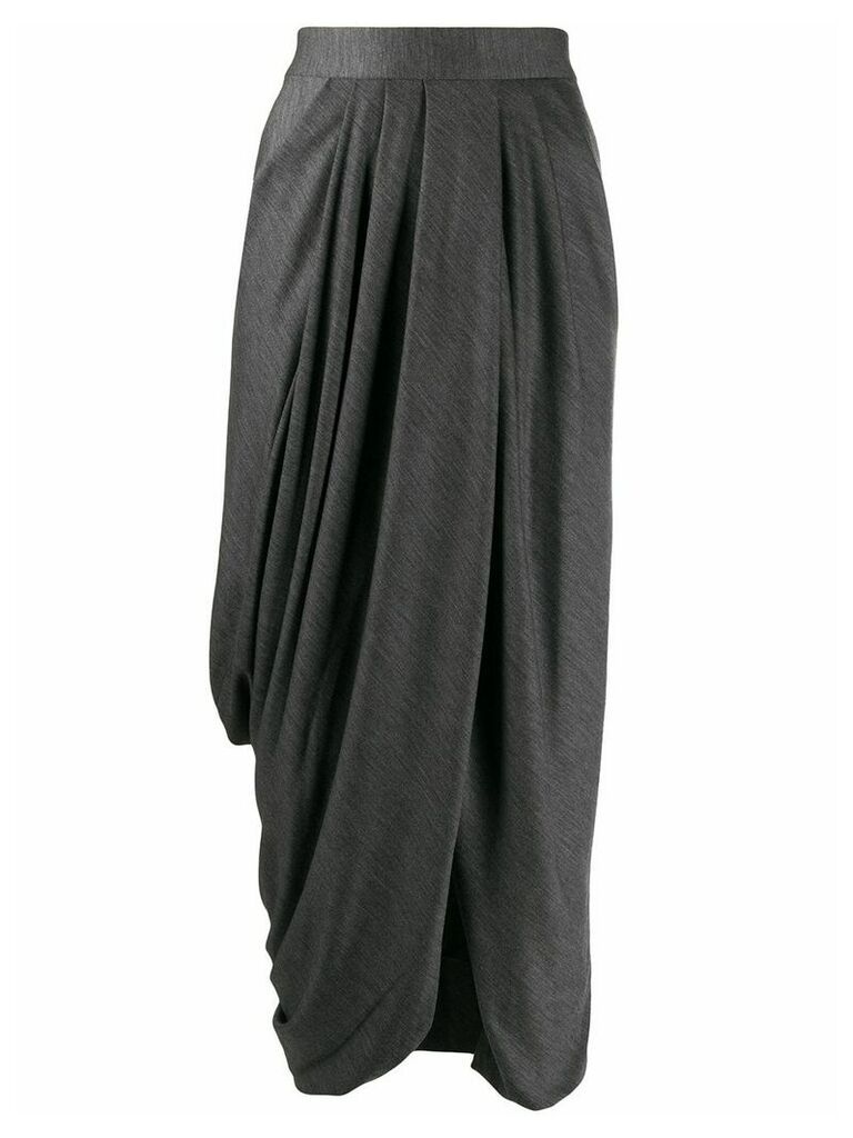 Isabel Marant draped front skirt - Grey