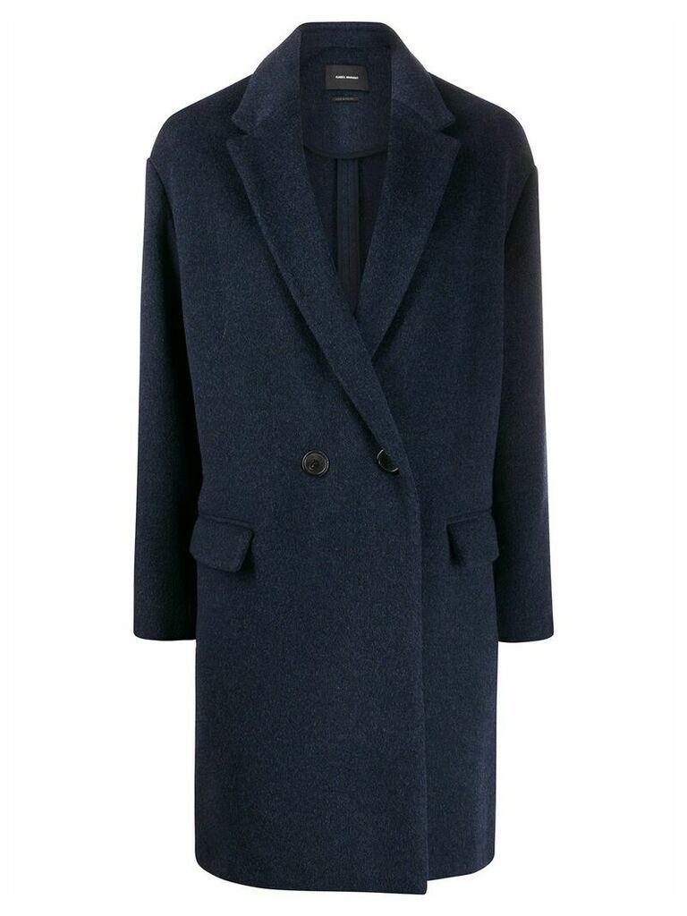 Isabel Marant button-front coat - Blue