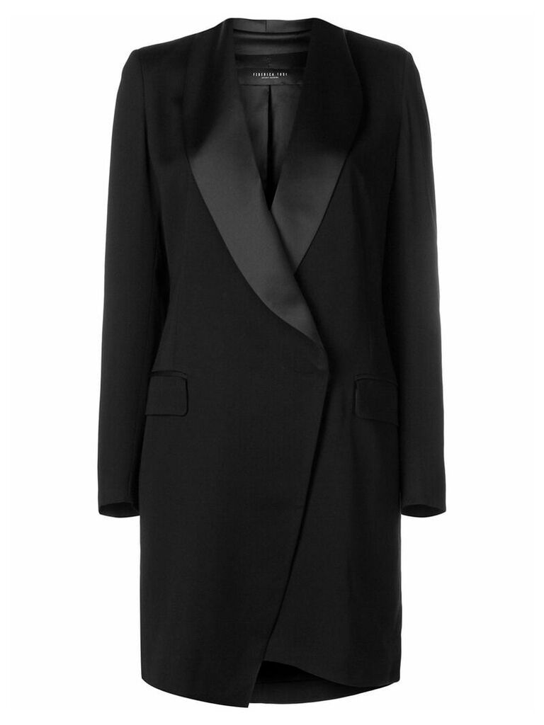 Federica Tosi tuxedo coat - Black