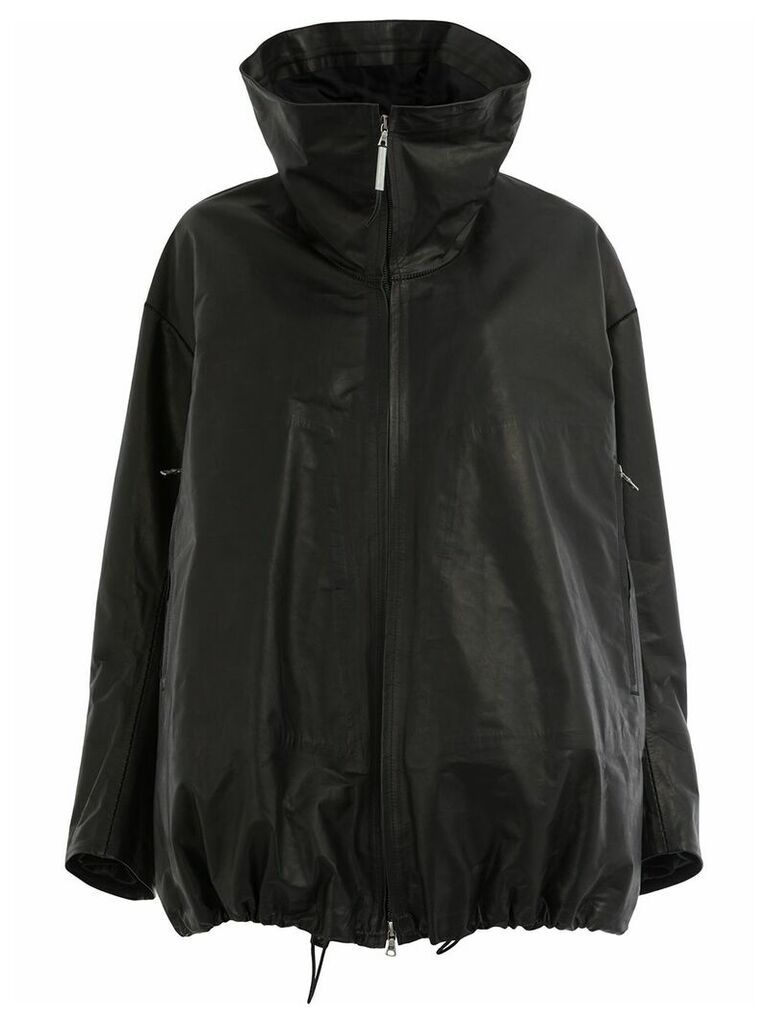Isaac Sellam Experience zipped padded coat - Black