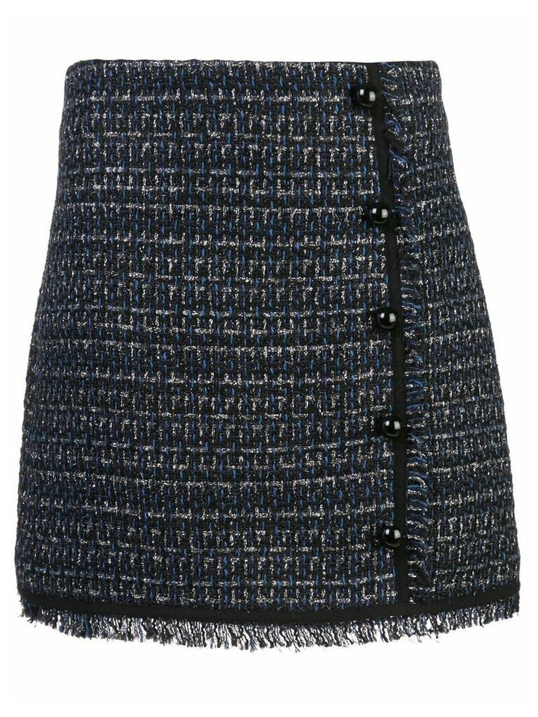 Veronica Beard Mirabelle tweed skirt - Blue