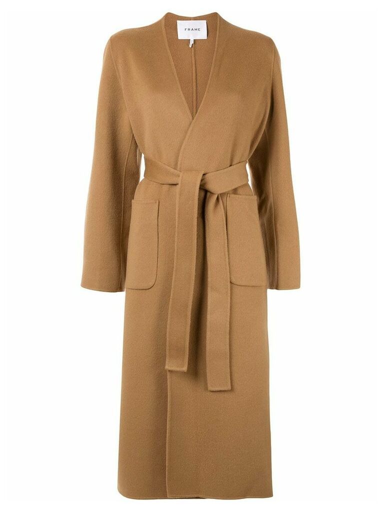 FRAME double faced bell coat - Brown
