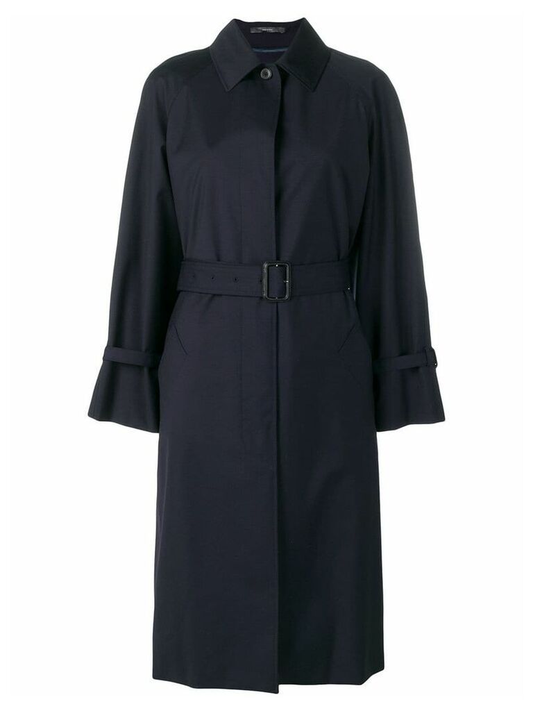 Paul Smith belted trench coat - Blue