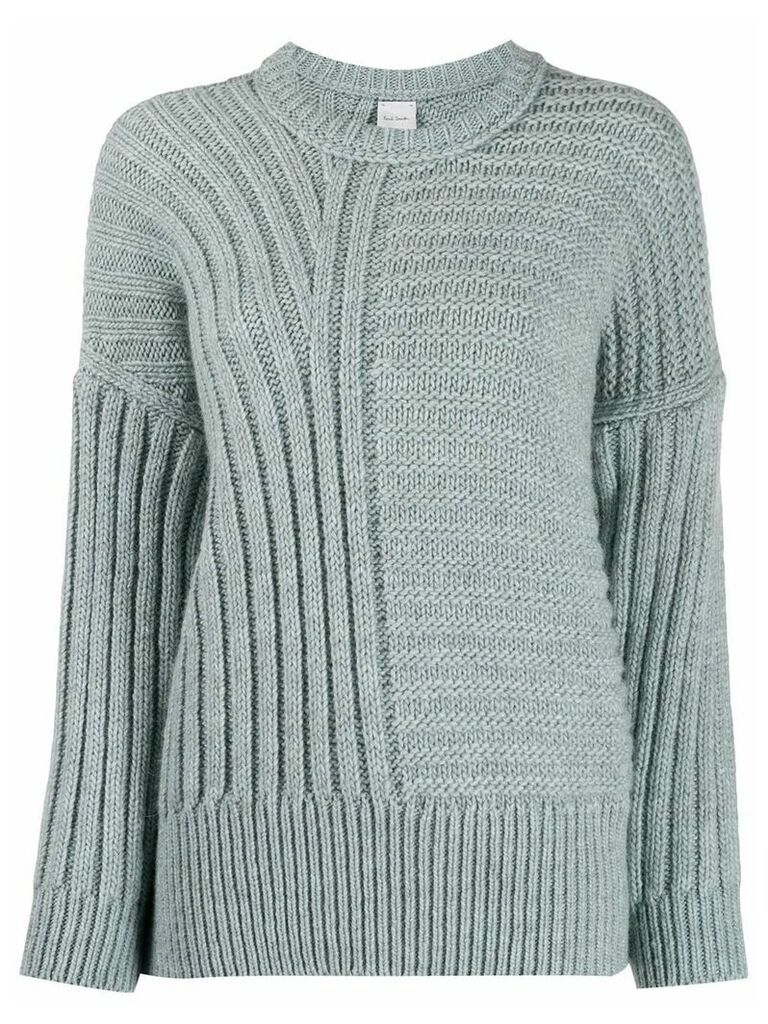 Paul Smith cable knit jumper - Blue