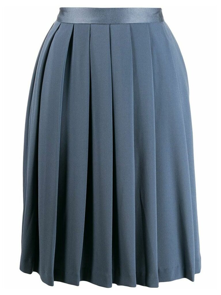 Filippa-K Livia pleated skirt - Blue