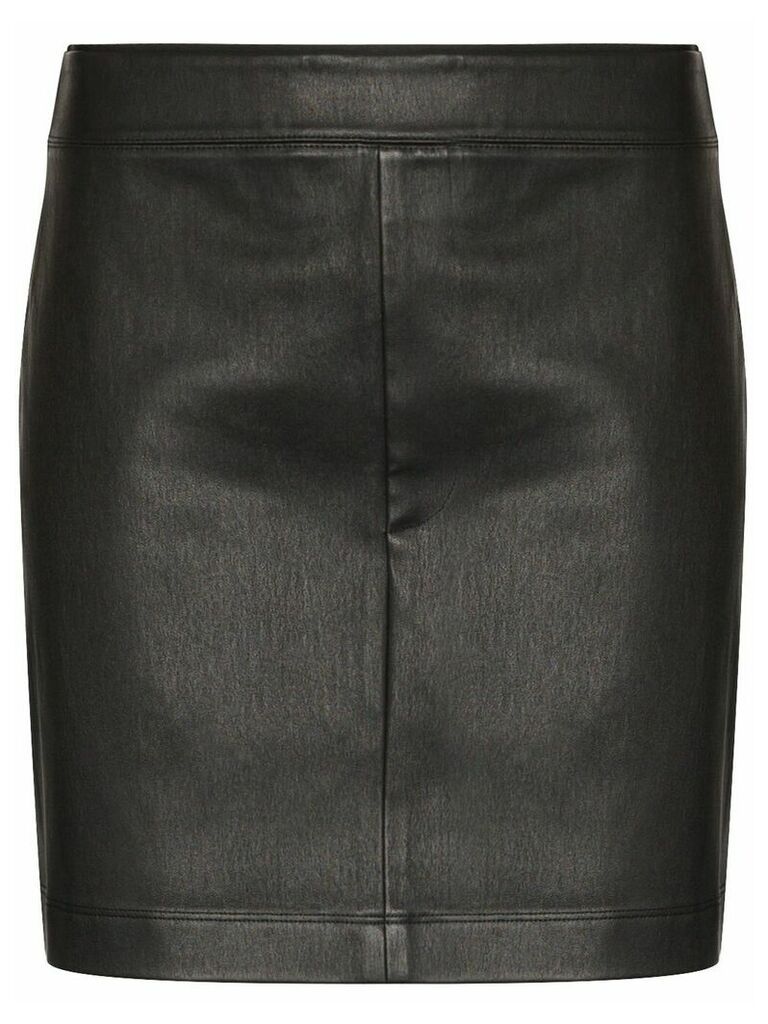 Helmut Lang high-waist mini skirt - Black
