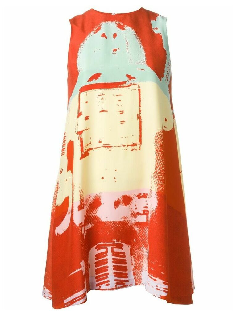 Stephen Sprouse Pre-Owned graphic print dress - Multicolour