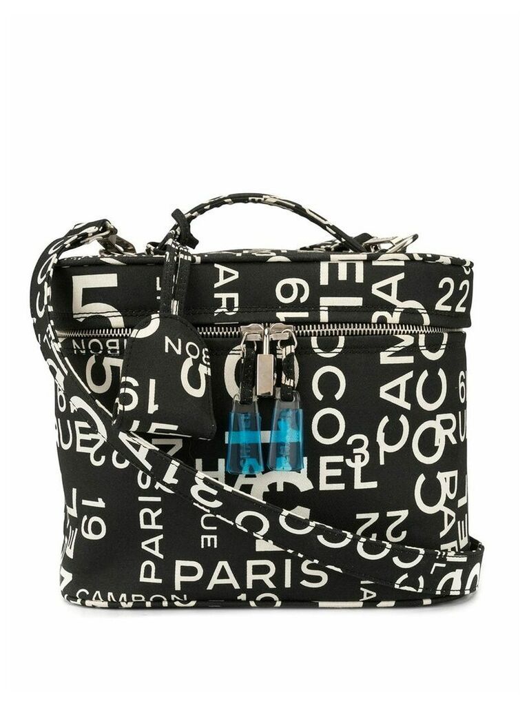 Chanel Pre-Owned By Sea cosmetic bag - Black
