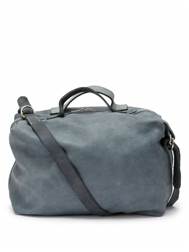 Guidi plain shoulder bag - Blue
