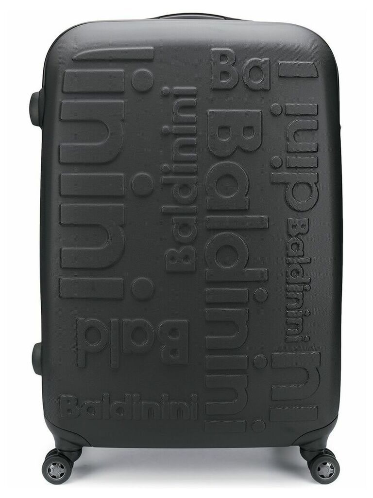Baldinini logo luggage - Black