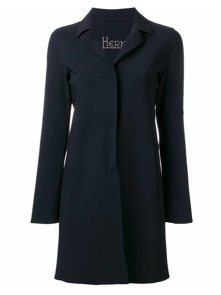 Herno single breasted coat - Black