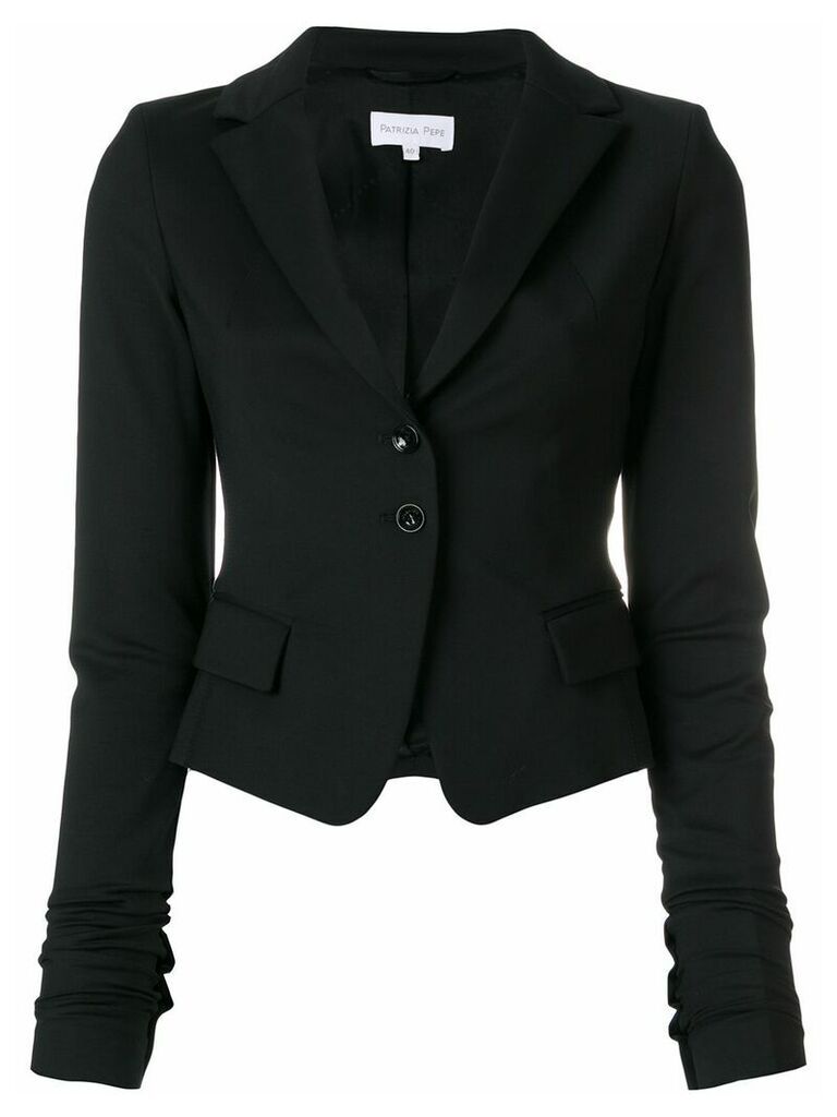 Patrizia Pepe fitted blazer - Black