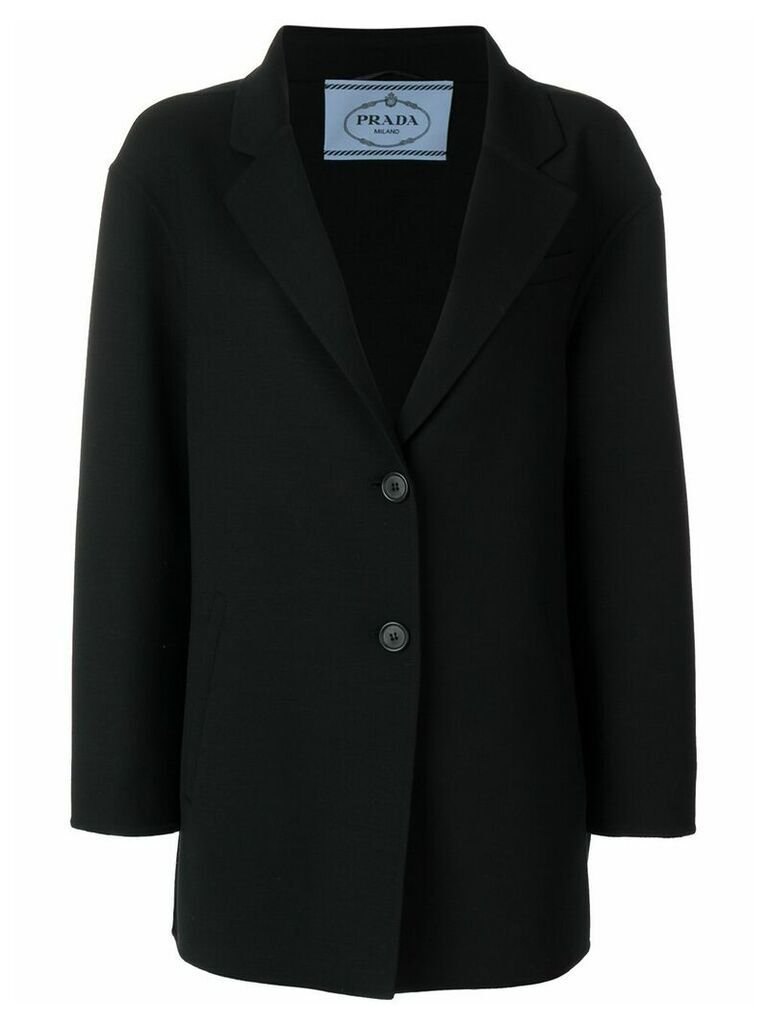 Prada longline masculine blazer - Black