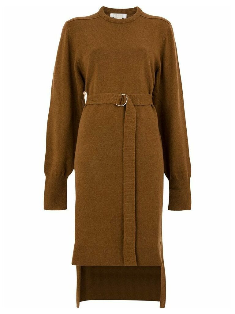 Chloé knit belted dress - Brown