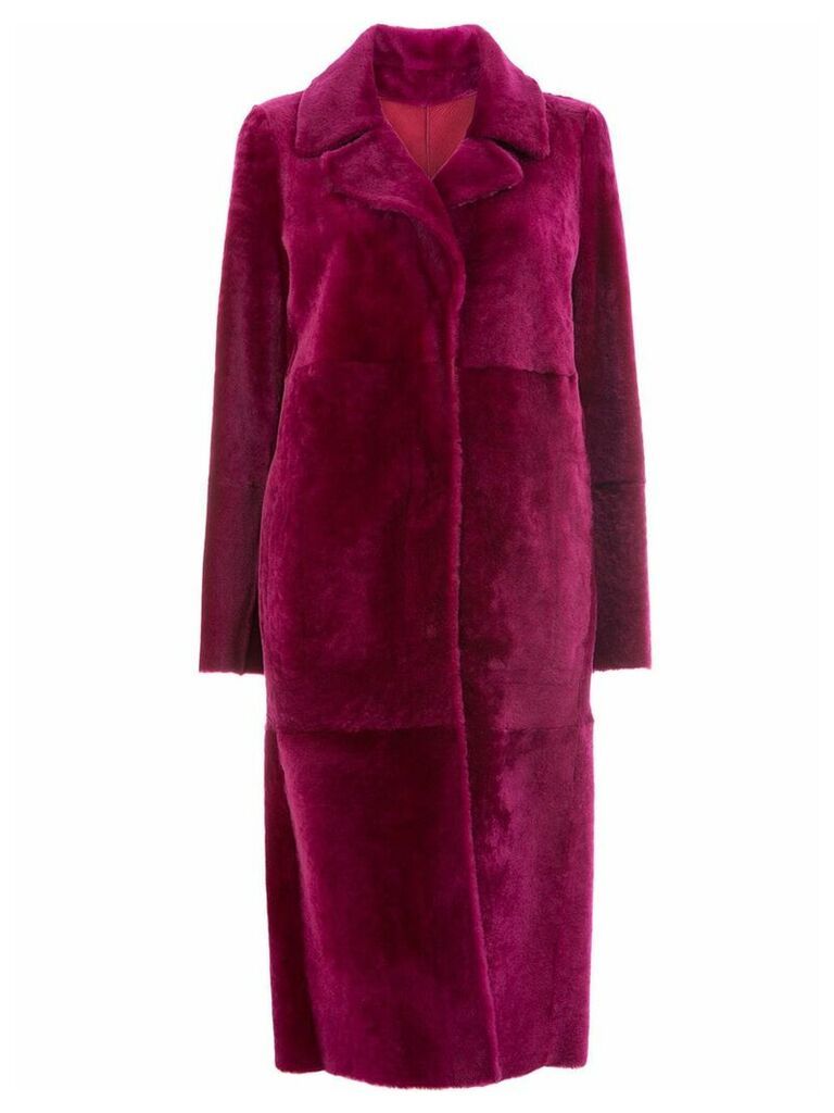 Drome reversible fur coat - PINK