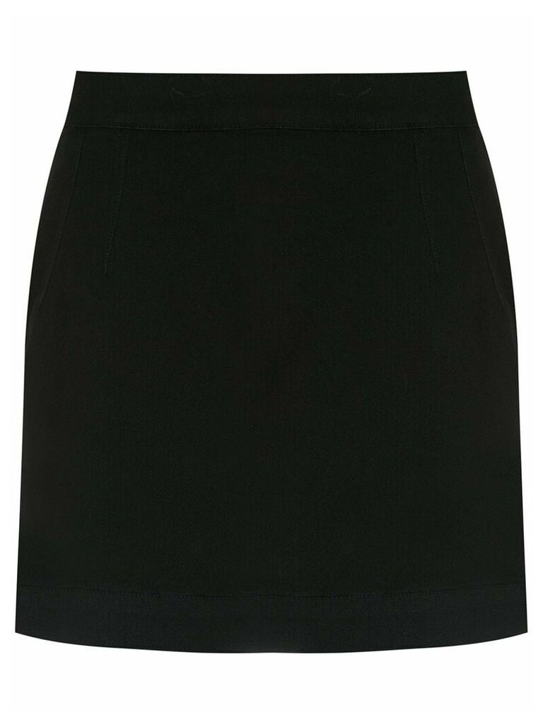 À La Garçonne high waisted skirt - Black