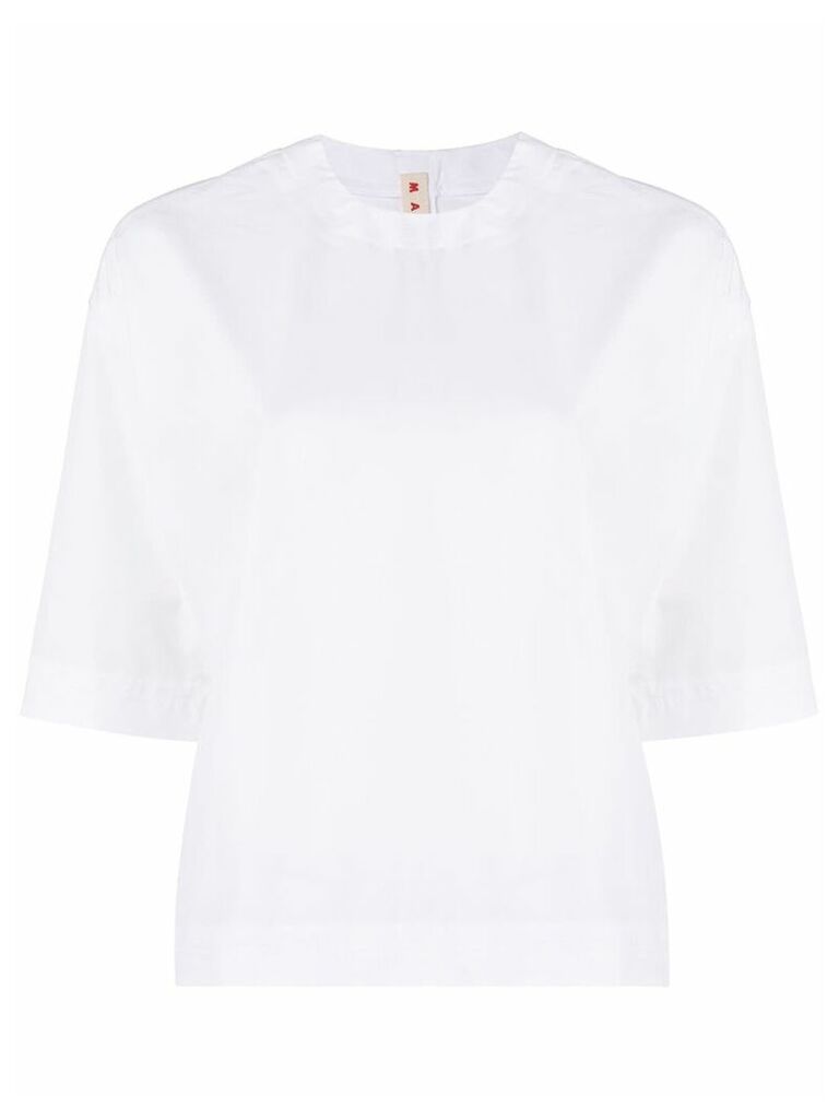 Marni crew neck blouse - White