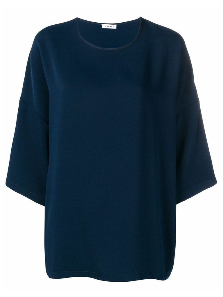 P.A.R.O.S.H. dropped shoulder blouse - Blue