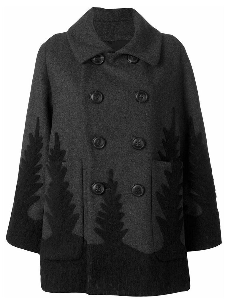 Dsquared2 double-breasted coat - Grey