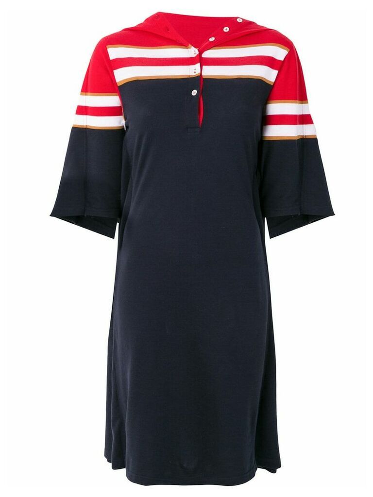 Y/Project polo shirt dress - Blue