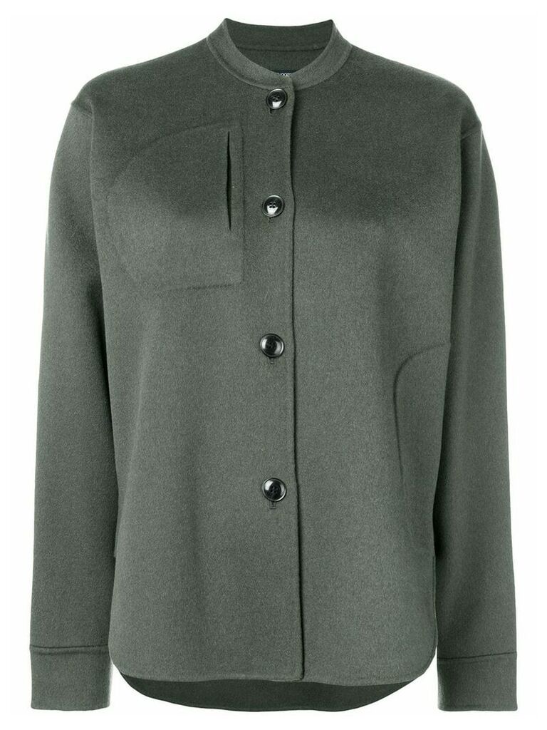 Sofie D'hoore fitted shirt-jacket - Green