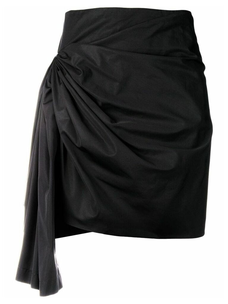 Givenchy short draped skirt - Black