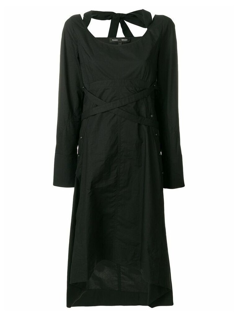Proenza Schouler halter detail dress - Black