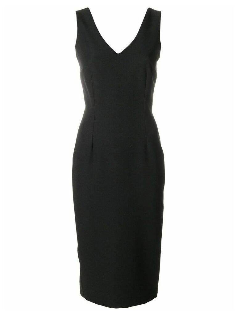 Styland sleeveless fitted pencil dress - Black