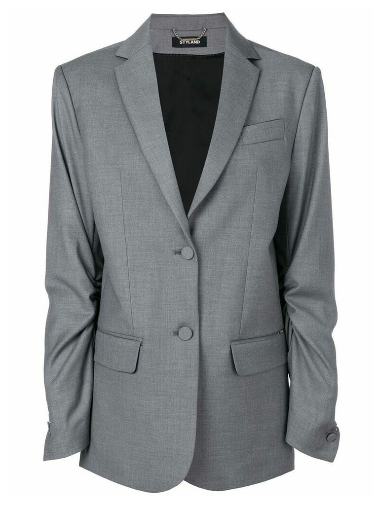 Styland double button blazer - Grey