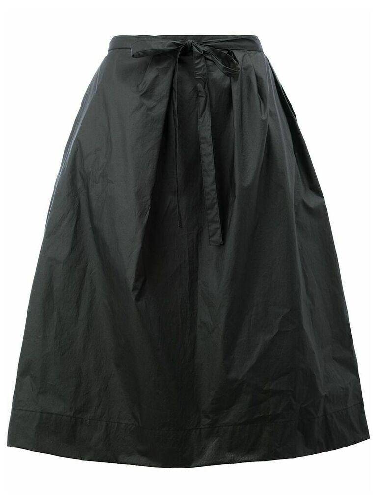 Maison Margiela flared mid-length skirt - Black