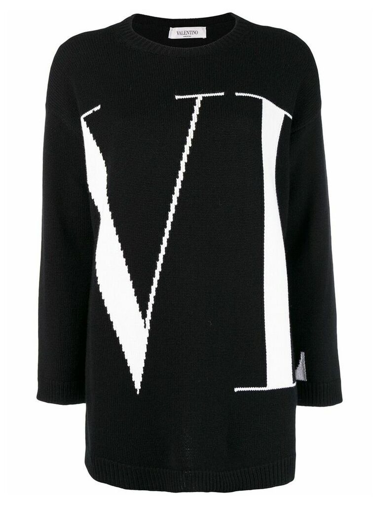 Valentino VLTN logo sweater - Black