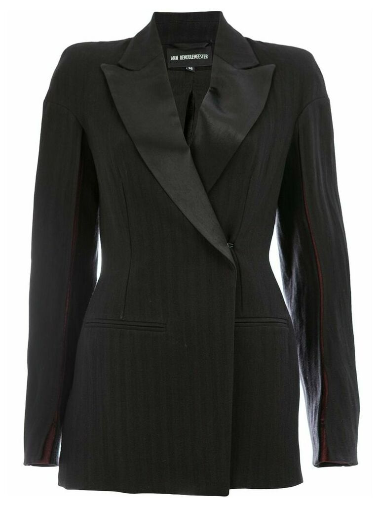 Ann Demeulemeester structured blazer - Black