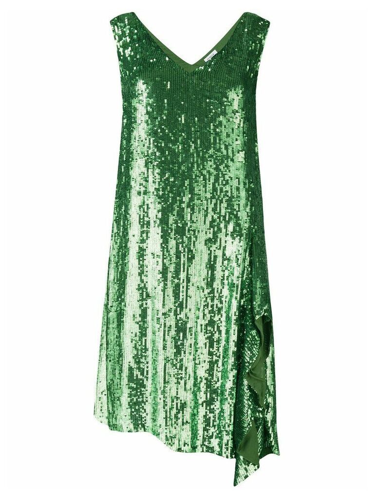 P.A.R.O.S.H. sequinned cocktail dress - Green