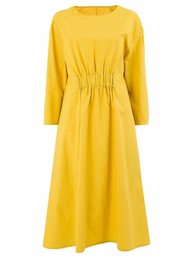 Toogood elasticated waist dress - Yellow