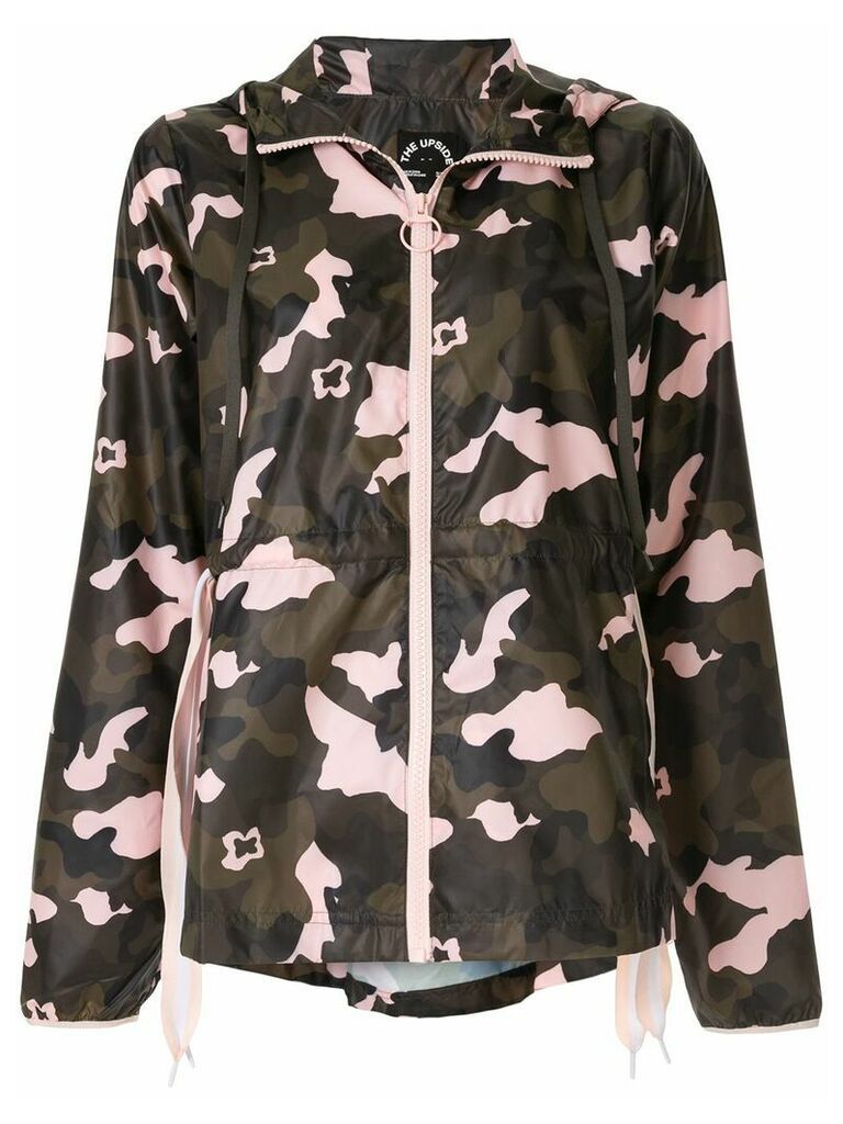 The Upside camouflage hooded jacket - Multicolour