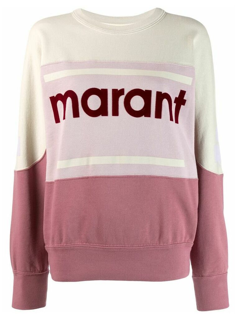 Isabel Marant Étoile Gallian logo sweatshirt - PINK