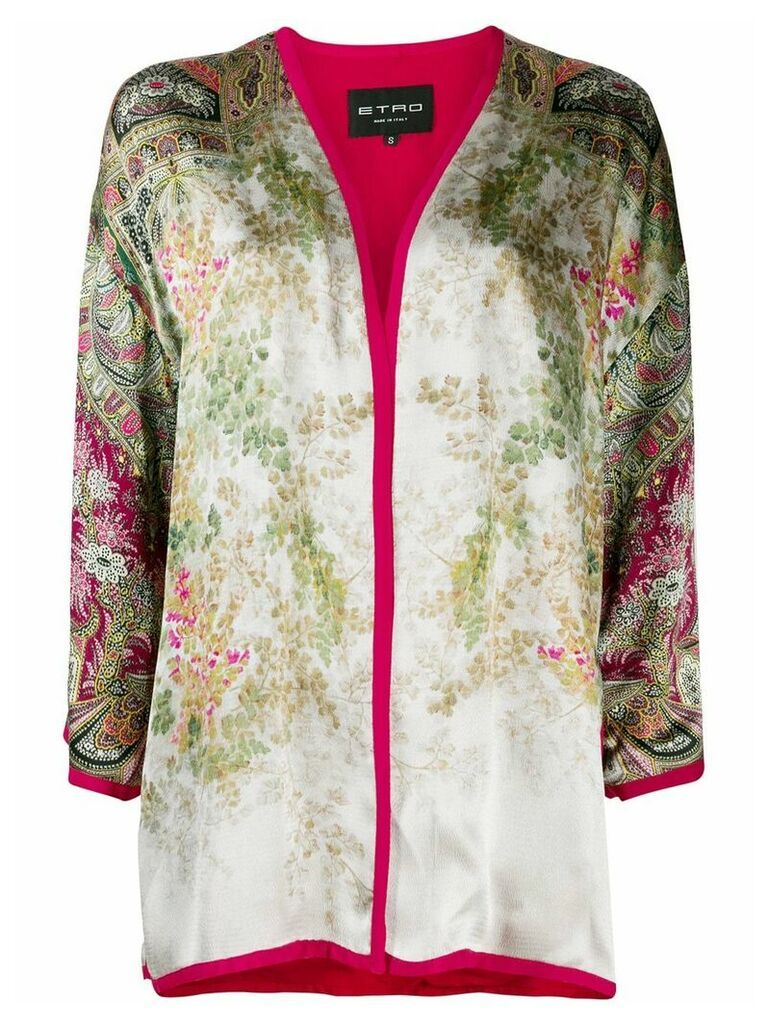 Etro oriental kimono jacket - PINK