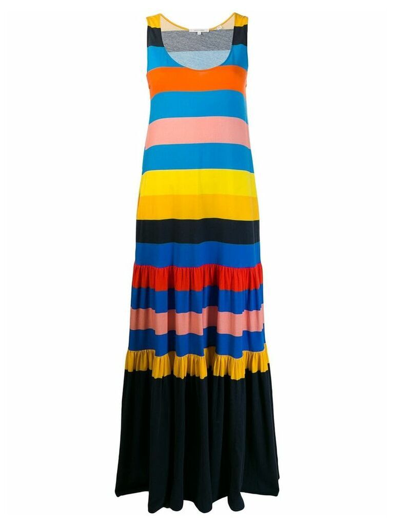 Chinti and Parker colour block shift dress - Blue
